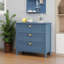 Console en bois avec 2 tiroirs, tablette-969379211