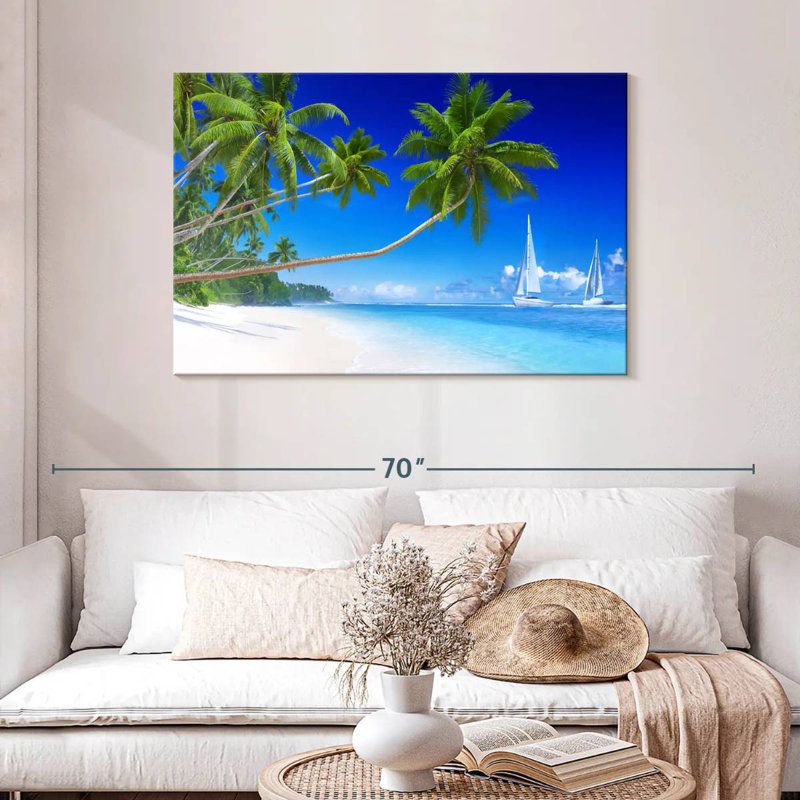 Gillard Seaside Palms, H 30 po x l 45 po