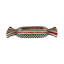 Red & Green Capiz Candy Tray