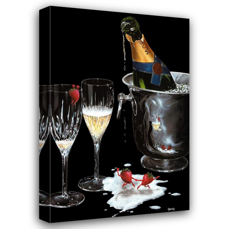 Champagne Tango, 48" H x 31" W