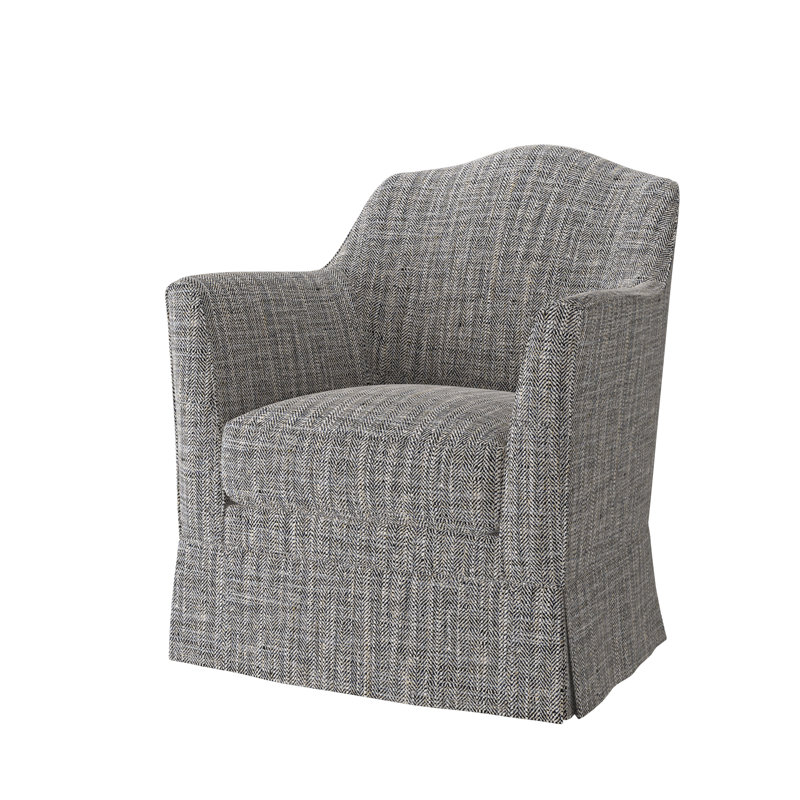 Claud Accent Chair, Hickory Platinum