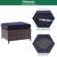 Ensemble de conversation de patio en osier pour 3 personnes avec coussins Dicotas, ensemble de meubles d'extérieur toutes saisons pour terrasse-538719248-538719255