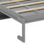 Grand lit escamotable avec bureau, lumières DEL et USB-1288980243