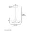 Luminaire suspendu 1 lumière Miruna-1545071788