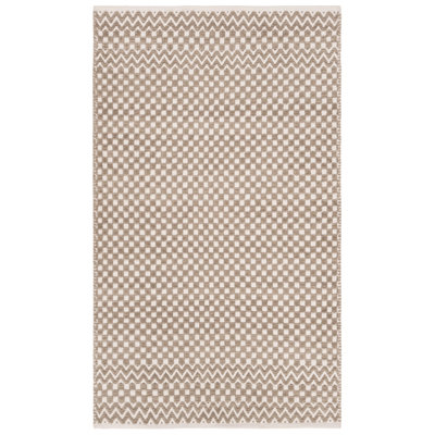Alpizar Flat Weave Cotton Geometric Rug