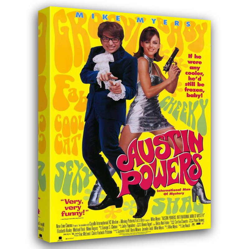 Austin Powers International, homme mystérieux, H 24 po x l 16 po
