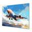 Take Off Flight Paint Spatter S - Train, art mural-777674775-777674783