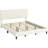 Upholstered Bed Frame with Adjustable Headboard-1965812329-1946548019