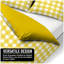 Luxury Gingham Microfibre Duvet Cover Set with Pillowcases Soft Breathable Easy Care Bedding All Sizes-121881310-121881323