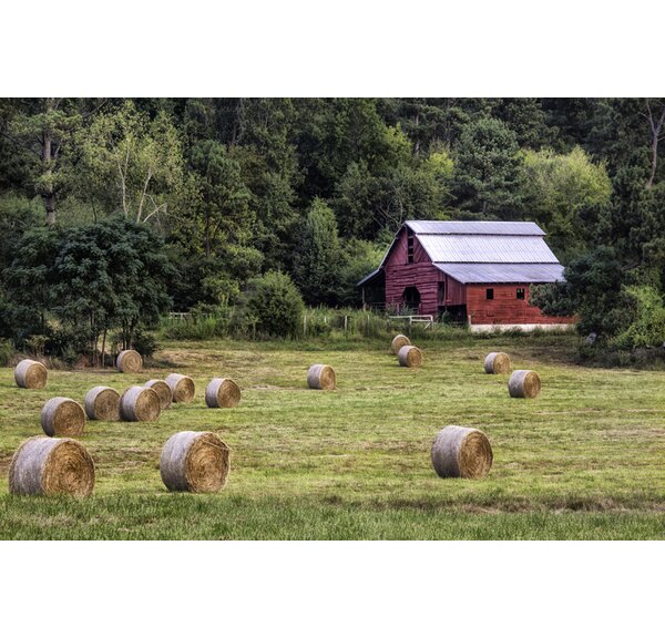 Buy Art For Less Country Red Barn On Canvas Print