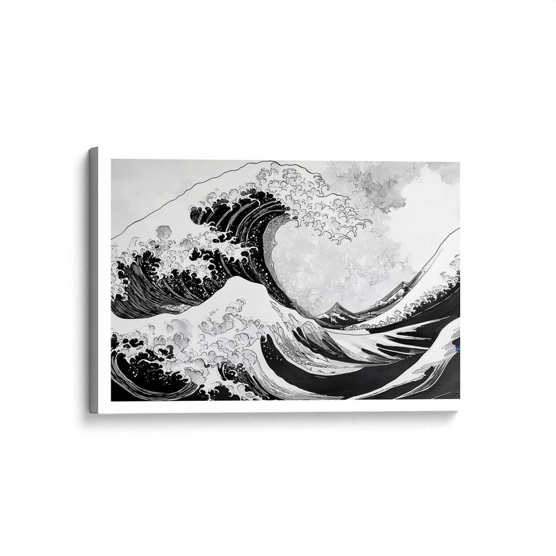 Toile tendue Blackwater Rise, H 18 po x l 12 po, Toile tendue