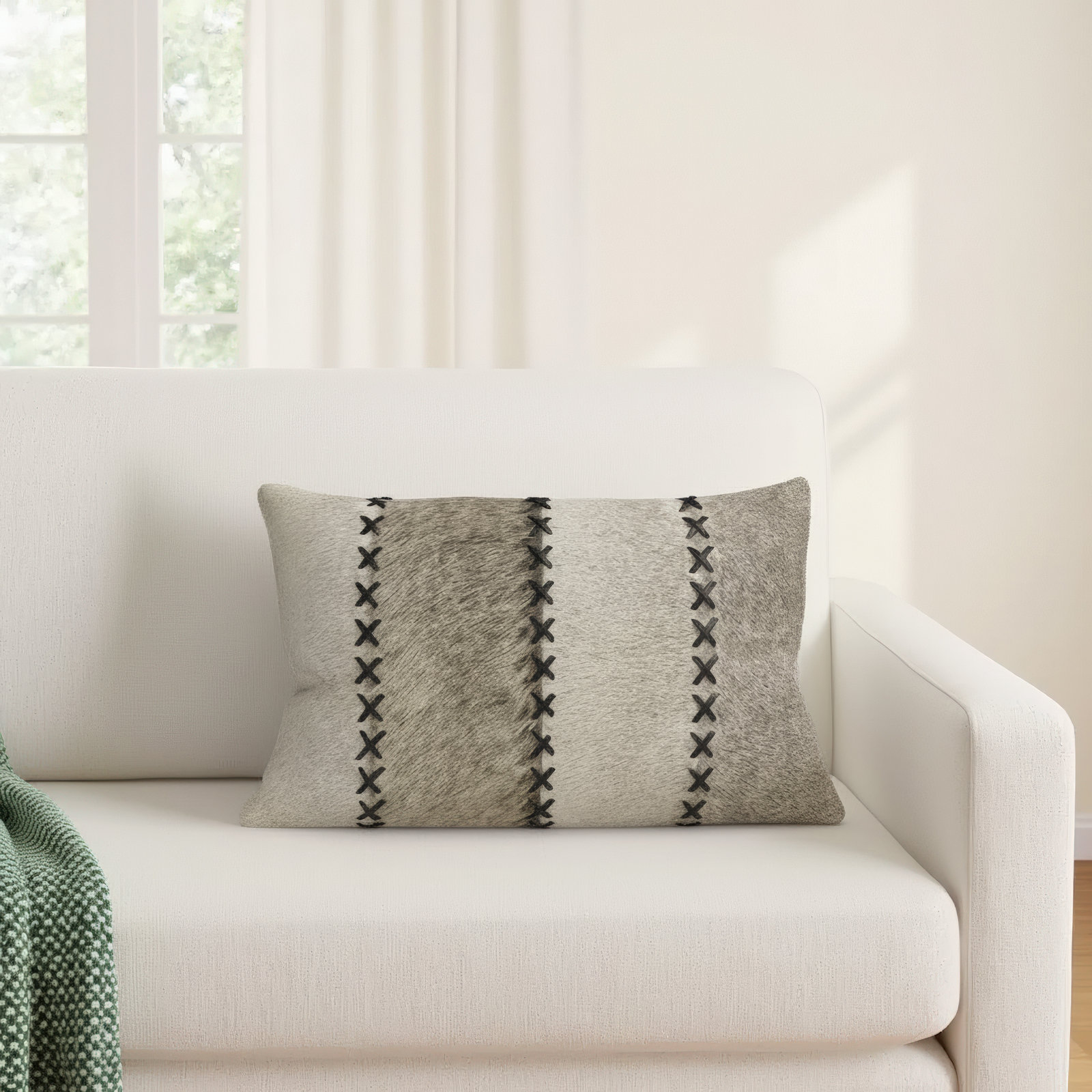 Ilara 20" x 12" Throw Pillow, Down Blend