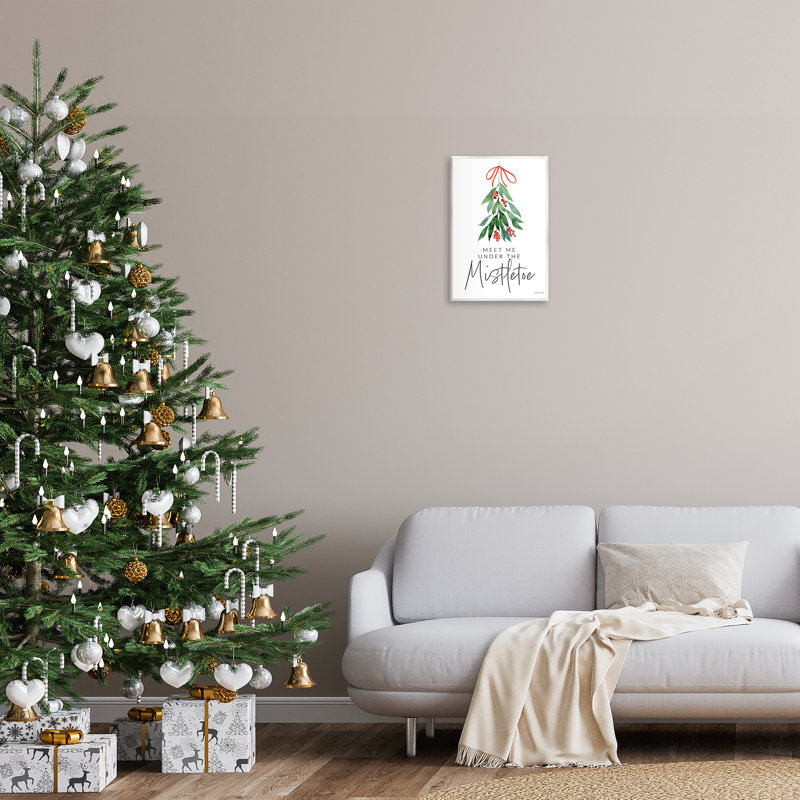 «Meet Me Under Mistletoe» par Susan Ball, H 19 po x l 13 po