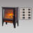 Electric Fireplace Stove Heater-2122452338