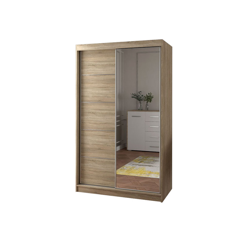 Hepsiba 2 Door Wardrobe, Sonoma