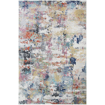 Lavedan Performance Abstract Indoor Rug