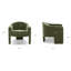 Fauteuil lounge d'appoint en tissu Ennis-136124952