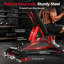 Banc de musculation FID Fitness Flybird Series WB7, capacité de 1 300 lb, dossier extra long de 34 po et roulettes Easy-Roll pour la salle de gym à domicile