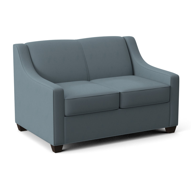 Phillips 52" Square Arm Sofa Bed with Reversible Cushions, Cafelle, Dillon Williamsburg