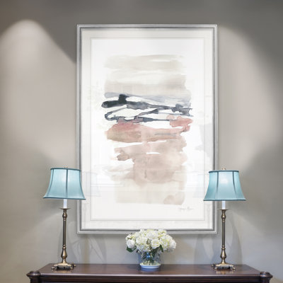 «Tiered Horizon Line II», reproduction d'art sur toile