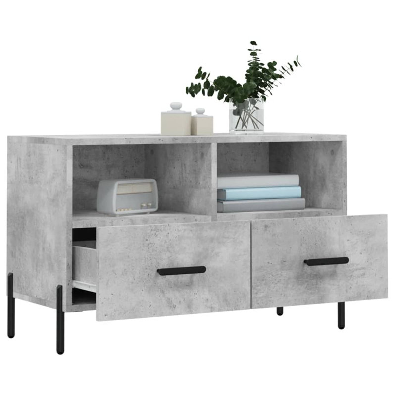 Merill TV Stand for TVs up to 32", Concrete Grey