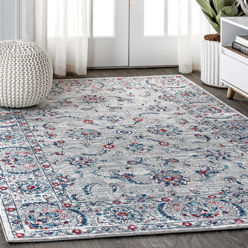 Quill Oriental Area Rug, Rectangle 160 x 229cm