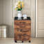 Calaw 40cm Wide Mobile File Cabinet