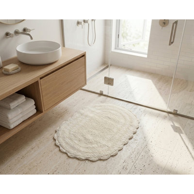 Tapis pour salle de bain 100% coton