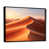Black Floater Framed