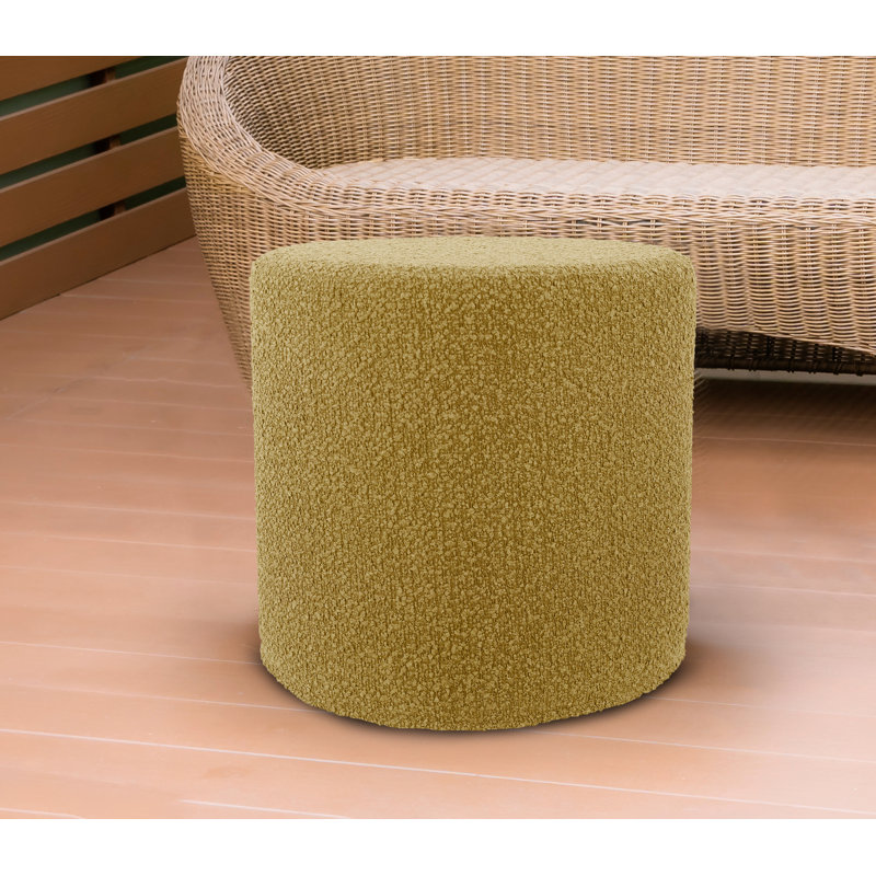 Tadiwa Upholstered Ottoman, Gold