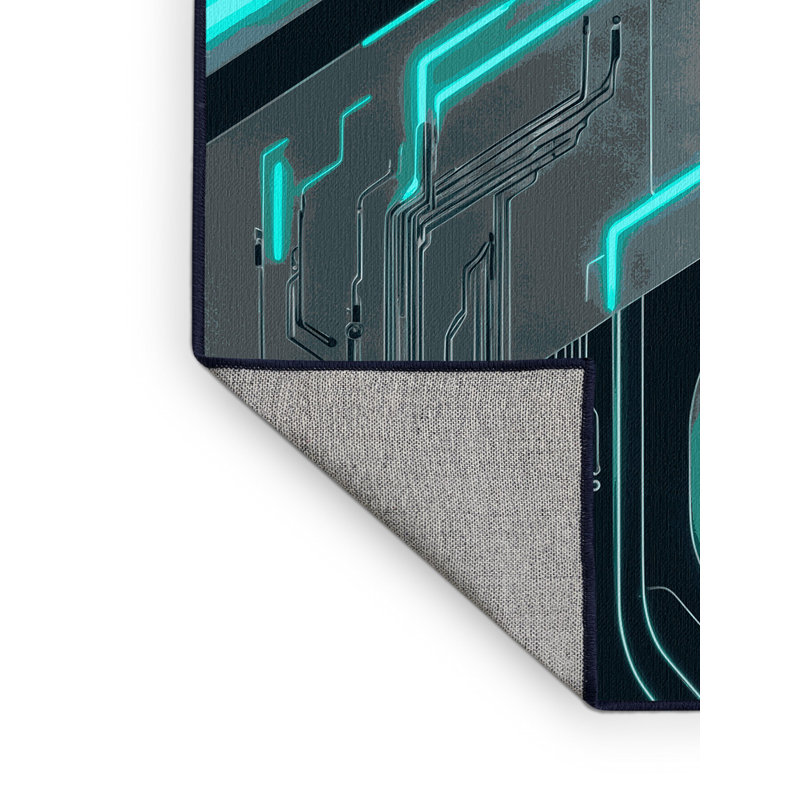Orbit Glow Rug, Round 8'