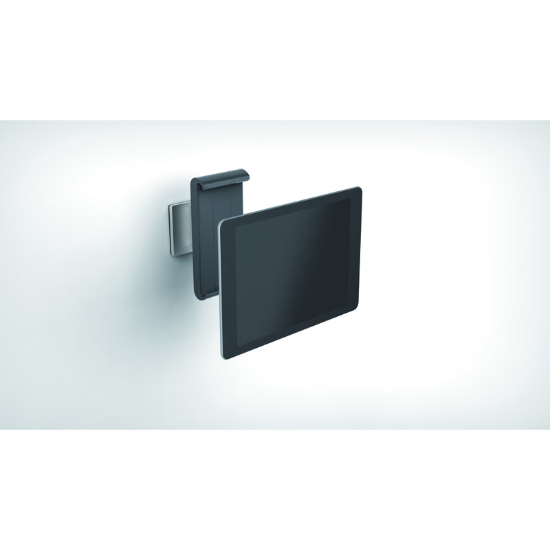 Support mural pour tablette en aluminium durable et universel pour iPad | Verrouillable et rotatif
