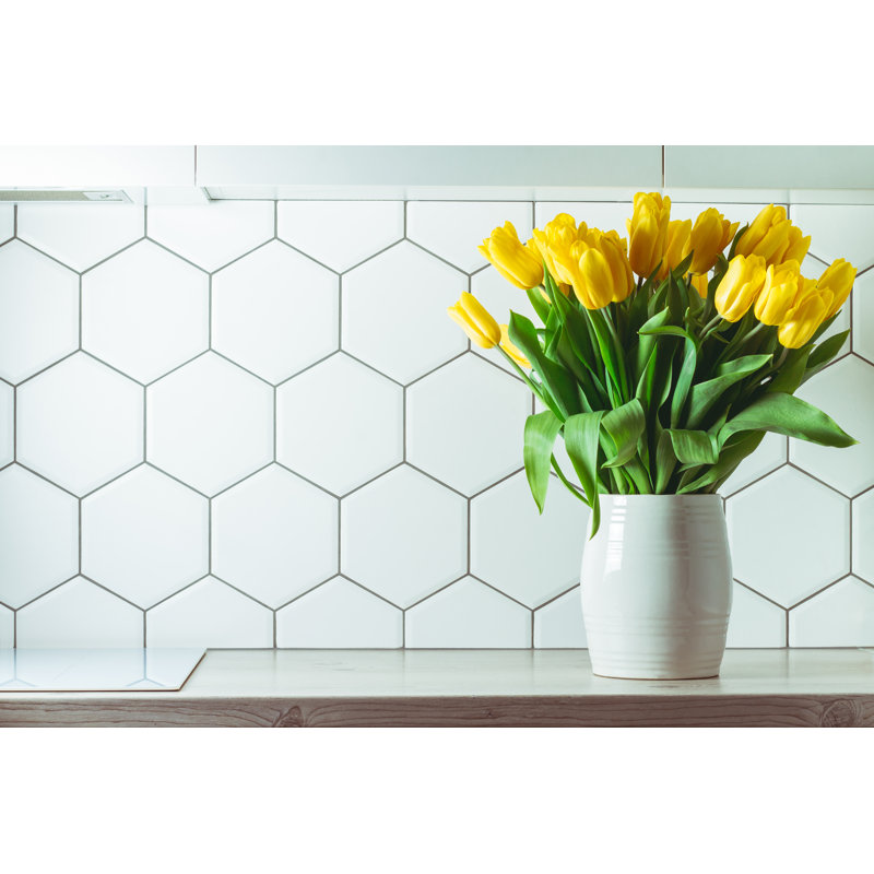 Tulip Bouquet 1 Piece Wrapped Canvas Wall Art, 20cm H x 30cm W