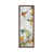 Toile avec cadre brun