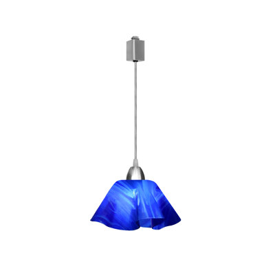 Dale Handcrafted Glass 1-Light Track Pendant