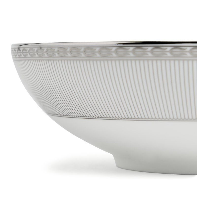 Wedgwood Silver Tonquin Cereal Bowl 7in