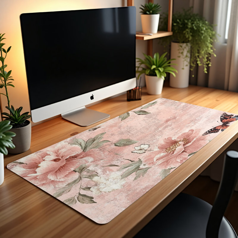 Polyester Desk Pad, 31.5x15.5