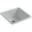IronTones 20.875" L x 20.875" W Dual Mount Kitchen Sink-6918467