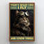 Cat Pilot I Fly 2 - 1 Piece Rectangle Graphic Art Print On Wrapped Canvas-61969149
