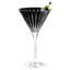 Colored Martini Cocktail Glass - Assorted Colors -Champagne Glasses -Set of 6 -7 Oz.- Made in Europe-459073682
