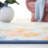 Clairan Performance Machine Washable Floral Rug-1401107461