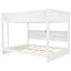 Lit superposé grand sur grand avec armoires de rangement, lit superposé avec 2 prises de courant standard et 2 ports USB-463443504