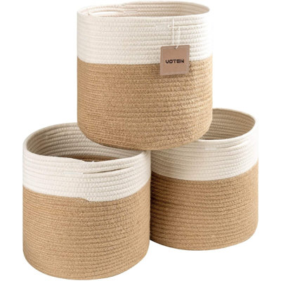 QIANXING Fabric Decorative Basket