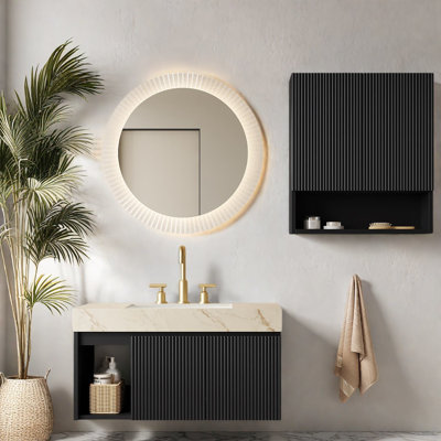 Meuble-lavabo moderne (doit inclure le meuble-lavabo et le lavabo)