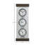 Sienna II Wall Clock, Silver