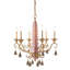 Pagoda Pink Chandelier