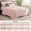 Bedsure Fleece Throw Blanket – Super Soft Cozy Throw for Dorm Bed & Couch – Crystal Pink(60x80) – Ideal Gift for College Students-105503907-105503905