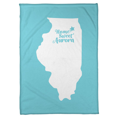 Couverture polaire aurora pour la maison