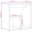 Pompilian Frame End Table-2078564499