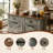 Double Tilt Out Trash Cabinet 20 Gallons with Drawers, Pet‑Proof Hidden Garbage Storage Cabinet, Trash Bins, for Kitchen, Living Room (Trash can not included)-135054181